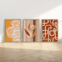 Framed Canvas Set | Natural