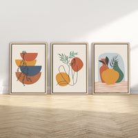 Framed Canvas Set | Natural