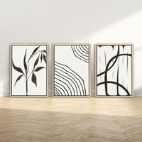 Framed Canvas Set | Natural