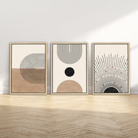 Framed Canvas Set | Natural