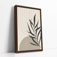 Framed Canvas | Walnut